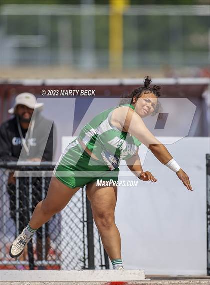Thumbnail 2 in Class 2 Shot Put (MSHSAA State Championship) photogallery.