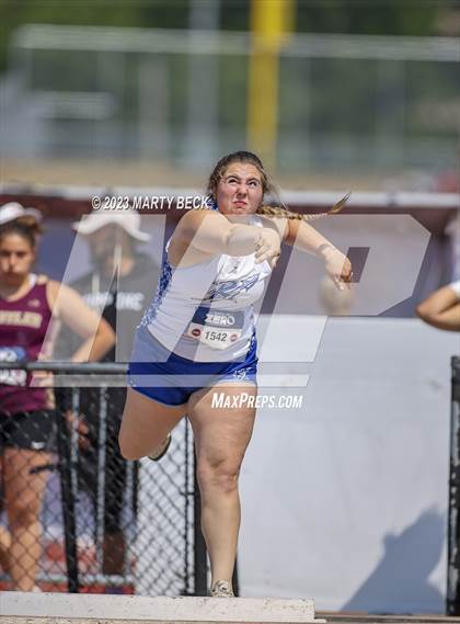 Thumbnail 1 in Class 2 Shot Put (MSHSAA State Championship) photogallery.