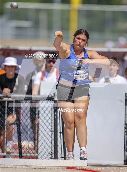 Thumbnail 3 in Class 2 Shot Put (MSHSAA State Championship) photogallery.