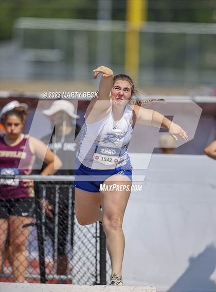 Thumbnail 3 in Class 2 Shot Put (MSHSAA State Championship) photogallery.