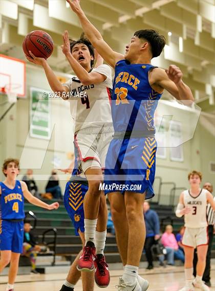 Thumbnail 2 in Marin Academy vs. Pierce (Steve Cauchi Ram Jam Tournament) photogallery.