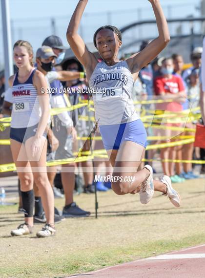 Thumbnail 2 in AIA Track & Field Championships (Girls Long/Triple Jump DIV 1& 3) photogallery.