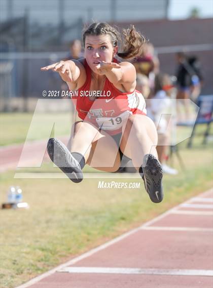 Thumbnail 3 in AIA Track & Field Championships (Girls Long/Triple Jump DIV 1& 3) photogallery.