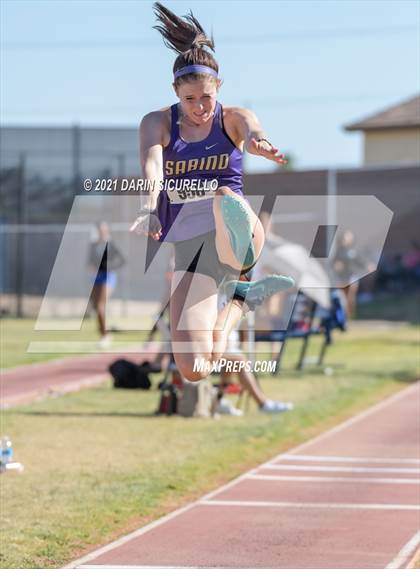 Thumbnail 2 in AIA Track & Field Championships (Girls Long/Triple Jump DIV 1& 3) photogallery.