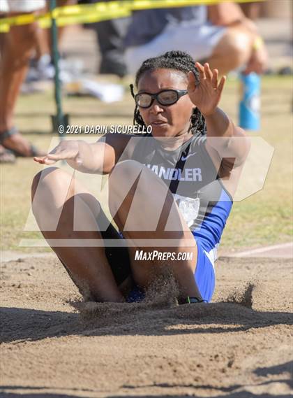 Thumbnail 1 in AIA Track & Field Championships (Girls Long/Triple Jump DIV 1& 3) photogallery.