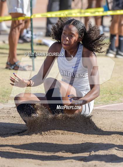 Thumbnail 2 in AIA Track & Field Championships (Girls Long/Triple Jump DIV 1& 3) photogallery.