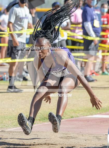 Thumbnail 3 in AIA Track & Field Championships (Girls Long/Triple Jump DIV 1& 3) photogallery.