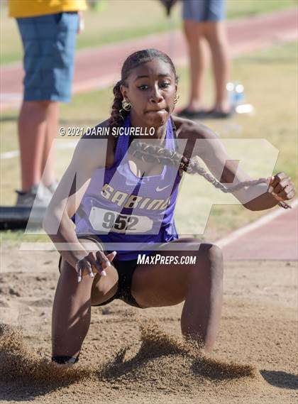 Thumbnail 1 in AIA Track & Field Championships (Girls Long/Triple Jump DIV 1& 3) photogallery.