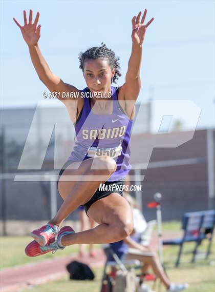 Thumbnail 2 in AIA Track & Field Championships (Girls Long/Triple Jump DIV 1& 3) photogallery.