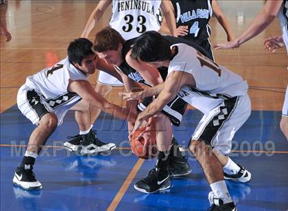 Thumbnail 2 in Palos Verdes Peninsula vs Villa Park (MaxPreps Holiday Classic) photogallery.