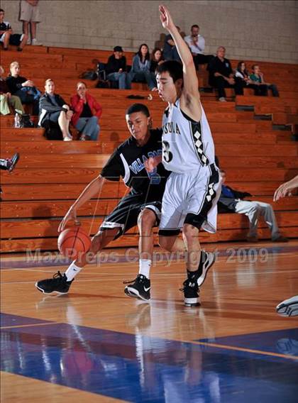 Thumbnail 2 in Palos Verdes Peninsula vs Villa Park (MaxPreps Holiday Classic) photogallery.