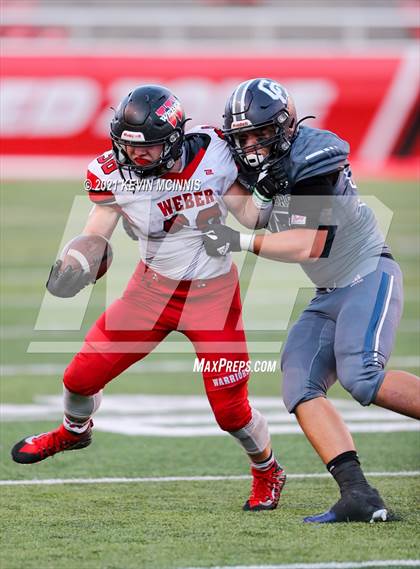 Thumbnail 3 in Weber @ Corner Canyon (UHSAA 6A Semifinal) photogallery.