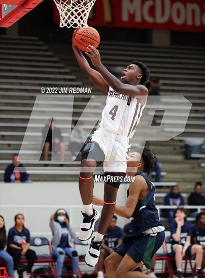 Thumbnail 3 in Cypress Ridge vs. Pearland (McDonald's Texas Invitational) photogallery.