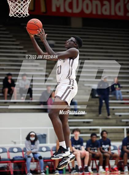 Thumbnail 3 in Cypress Ridge vs. Pearland (McDonald's Texas Invitational) photogallery.