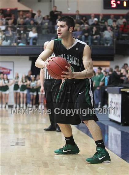 Thumbnail 2 in De La Salle vs. Castro Valley (CIF NCS D1 Final) photogallery.
