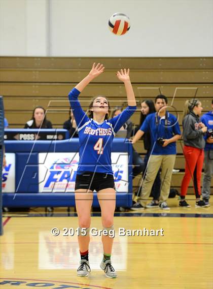 Thumbnail 3 in Yuba City vs. Christian Brothers photogallery.