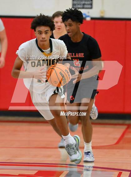 Thumbnail 1 in Village Christian vs. Damien photogallery.