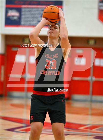 Thumbnail 1 in Village Christian vs. Damien photogallery.