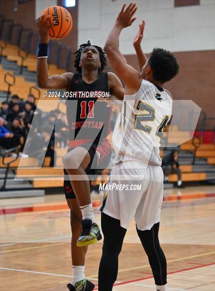 Thumbnail 1 in Village Christian vs. Damien photogallery.