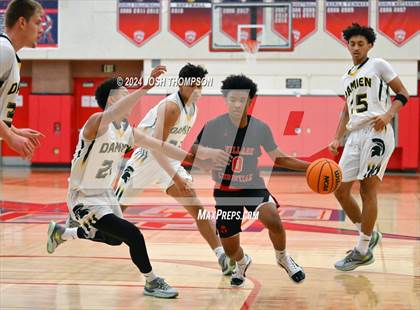 Thumbnail 3 in Village Christian vs. Damien photogallery.