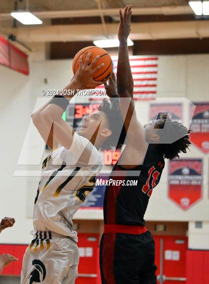 Thumbnail 2 in Village Christian vs. Damien photogallery.