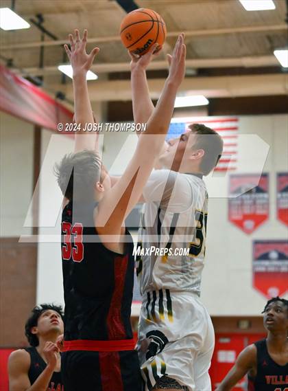 Thumbnail 1 in Village Christian vs. Damien photogallery.