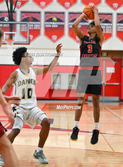 Thumbnail 1 in Village Christian vs. Damien photogallery.