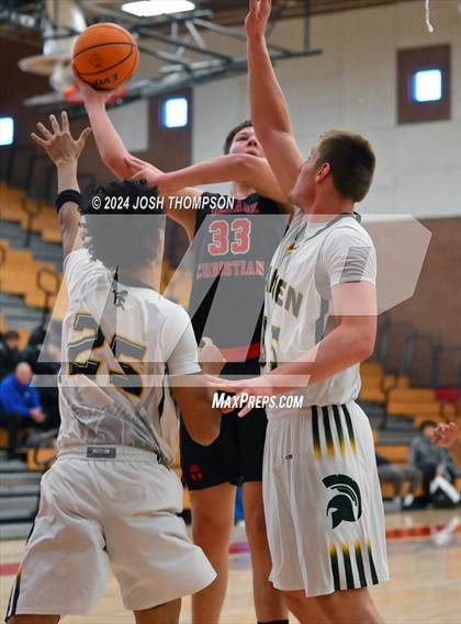 Thumbnail 1 in Village Christian vs. Damien photogallery.