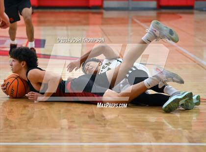 Thumbnail 3 in Village Christian vs. Damien photogallery.