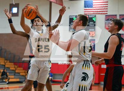 Thumbnail 3 in Village Christian vs. Damien photogallery.