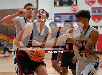 Thumbnail 1 in Village Christian vs. Damien photogallery.
