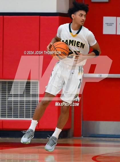 Thumbnail 1 in Village Christian vs. Damien photogallery.