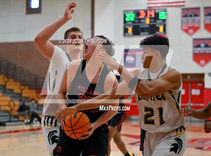 Thumbnail 2 in Village Christian vs. Damien photogallery.