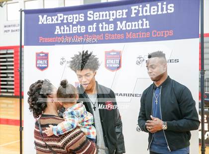 Thumbnail 3 in Marines H.S. Male Athlete of the Month - Collin Sutton  photogallery.
