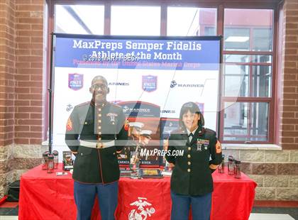 Thumbnail 1 in Marines H.S. Male Athlete of the Month - Collin Sutton  photogallery.