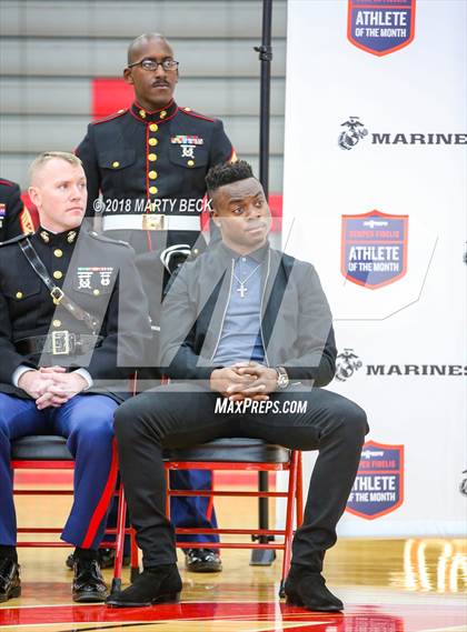 Thumbnail 2 in Marines H.S. Male Athlete of the Month - Collin Sutton  photogallery.