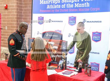 Thumbnail 1 in Marines H.S. Male Athlete of the Month - Collin Sutton  photogallery.