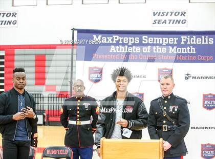 Thumbnail 3 in Marines H.S. Male Athlete of the Month - Collin Sutton  photogallery.