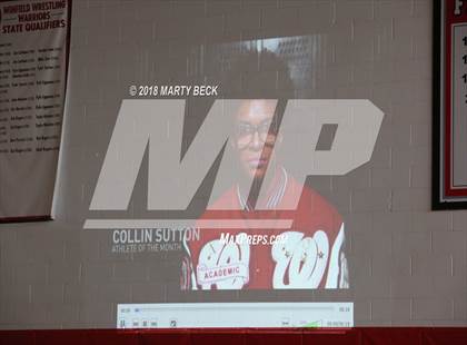 Thumbnail 2 in Marines H.S. Male Athlete of the Month - Collin Sutton  photogallery.