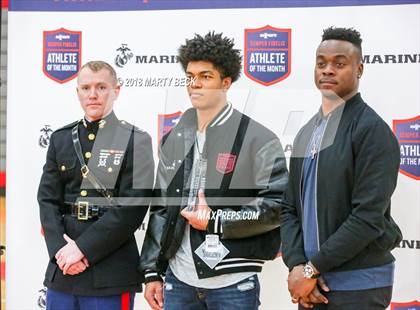 Thumbnail 3 in Marines H.S. Male Athlete of the Month - Collin Sutton  photogallery.