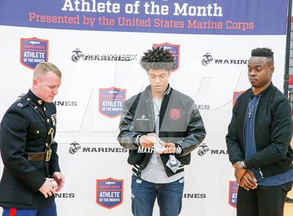 Thumbnail 2 in Marines H.S. Male Athlete of the Month - Collin Sutton  photogallery.