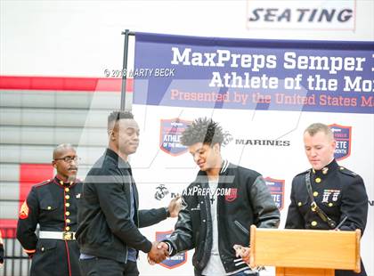 Thumbnail 1 in Marines H.S. Male Athlete of the Month - Collin Sutton  photogallery.