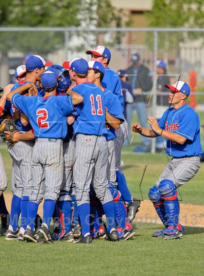 Thumbnail 3 in Los Alamitos @ West Ranch (CIF SS Playoffs) photogallery.