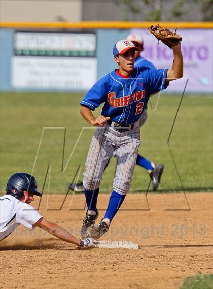 Thumbnail 2 in Los Alamitos @ West Ranch (CIF SS Playoffs) photogallery.