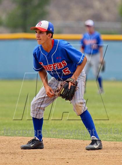 Thumbnail 2 in Los Alamitos @ West Ranch (CIF SS Playoffs) photogallery.
