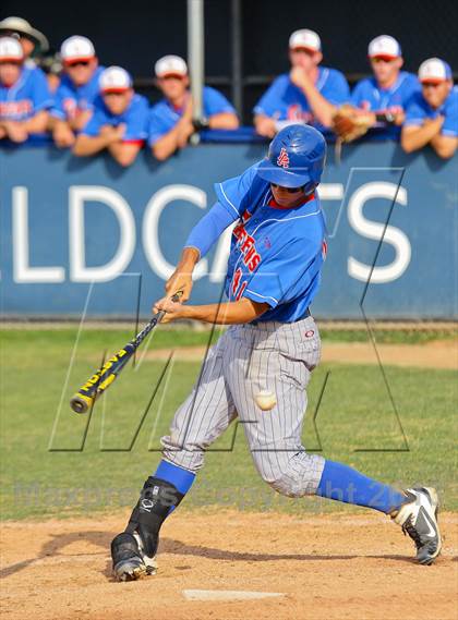 Thumbnail 3 in Los Alamitos @ West Ranch (CIF SS Playoffs) photogallery.