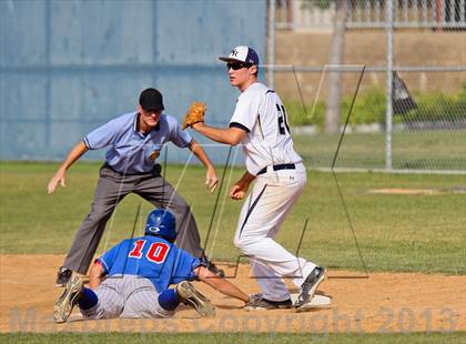 Thumbnail 2 in Los Alamitos @ West Ranch (CIF SS Playoffs) photogallery.
