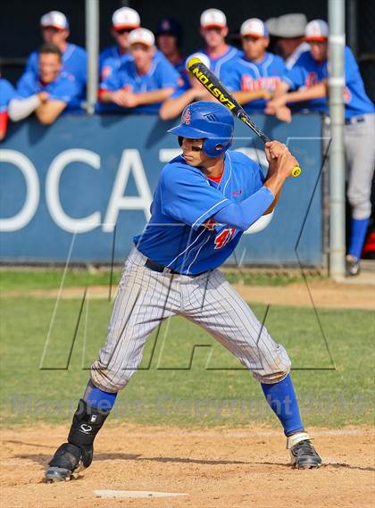 Thumbnail 1 in Los Alamitos @ West Ranch (CIF SS Playoffs) photogallery.