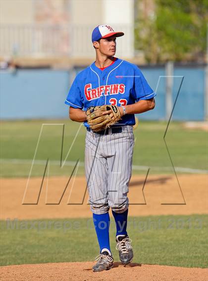 Thumbnail 2 in Los Alamitos @ West Ranch (CIF SS Playoffs) photogallery.