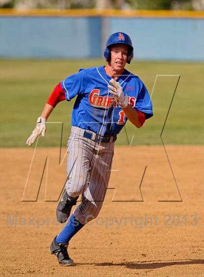 Thumbnail 2 in Los Alamitos @ West Ranch (CIF SS Playoffs) photogallery.